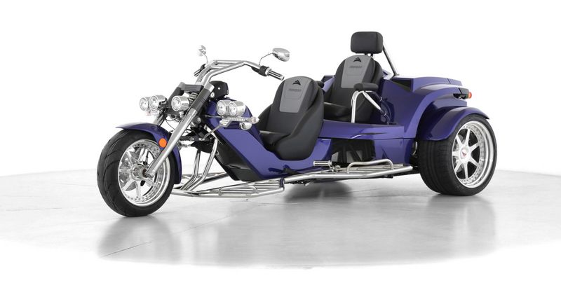 rewaco Trike PUR3 Gran Turismo First Edition deep blue to black